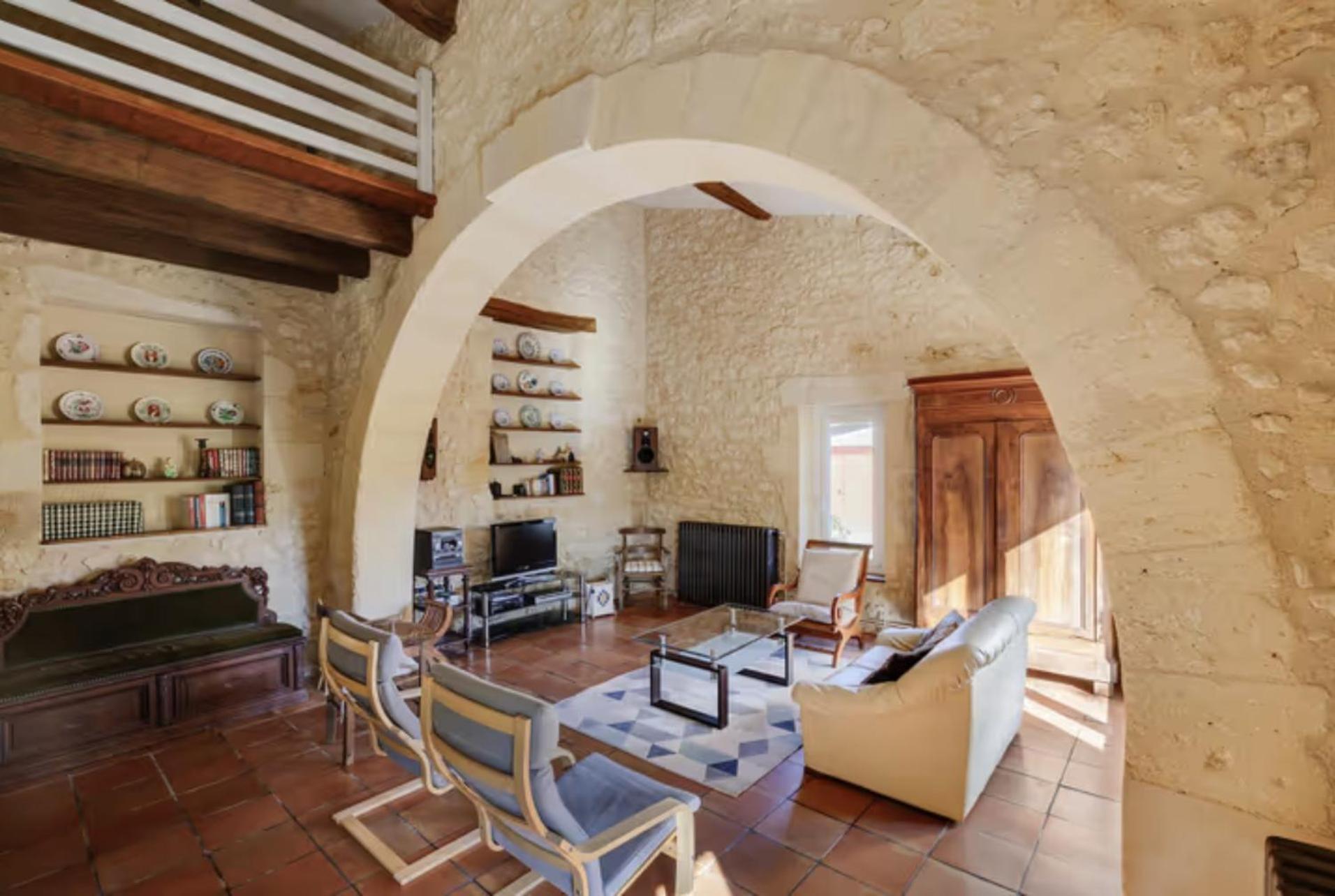 Ferienhaus La Metairie Pres De Bordeaux Haux (Gironde)